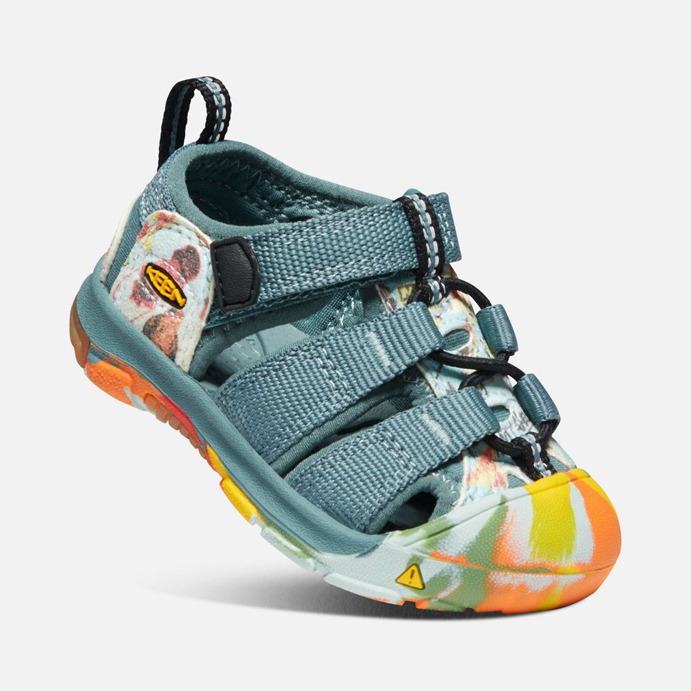 Sandalias Keen Mexico Azules - Niños Newport H2 - SA9832417